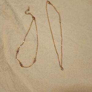 Elegant Gold Women's Necklace Set